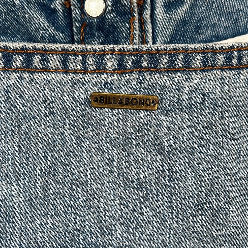 Denim Button-Front Dress - Picture 7 of 9